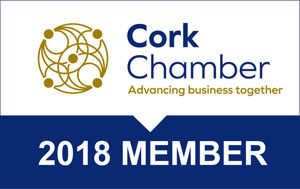Cork Chamber of Commerce Membership badge 2018